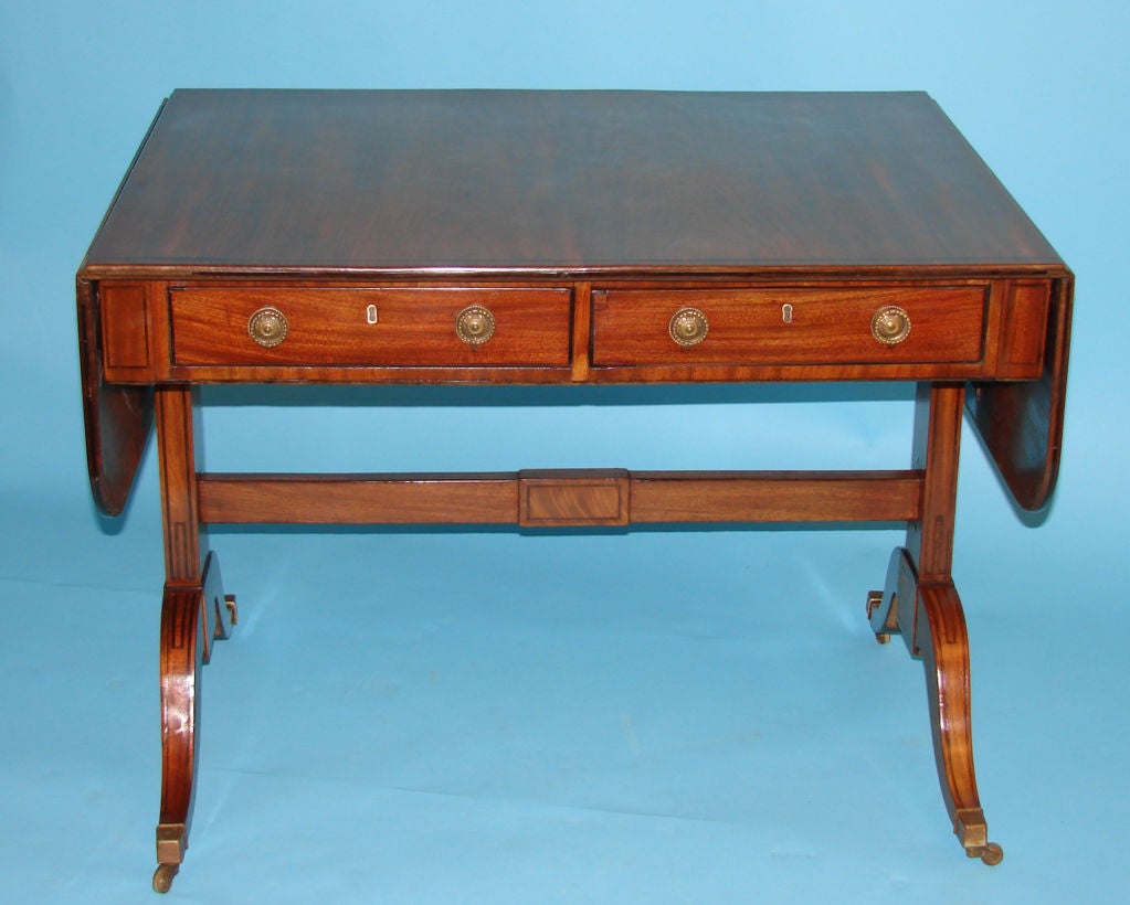 Regency period sofa table