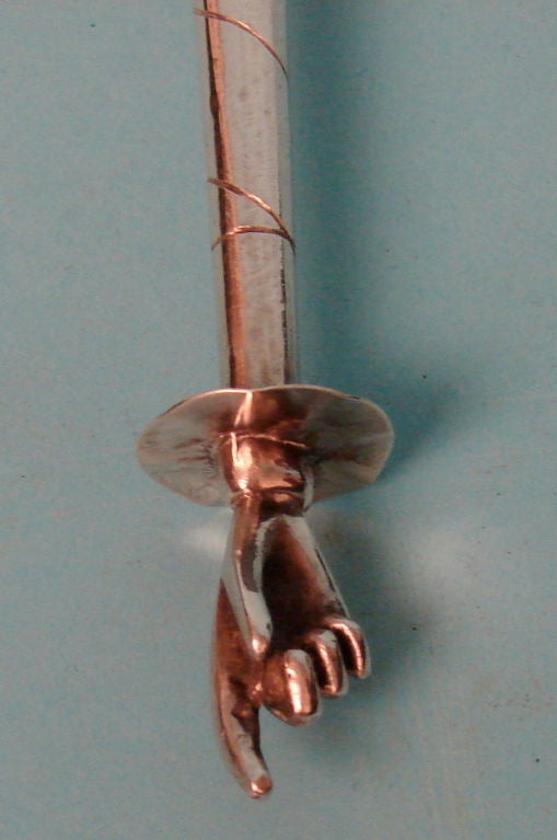 Georgian Silver 84 Standard Torah Pointer 'Yad'