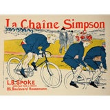 Maitres de l'Affiche - La Chaine Simpson by Toulouse-Lautrec