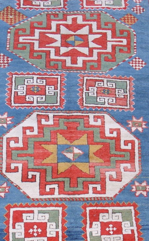 Caucasian Antique Kazak rug