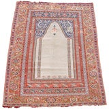 Antique Ghiordes Prayer rug