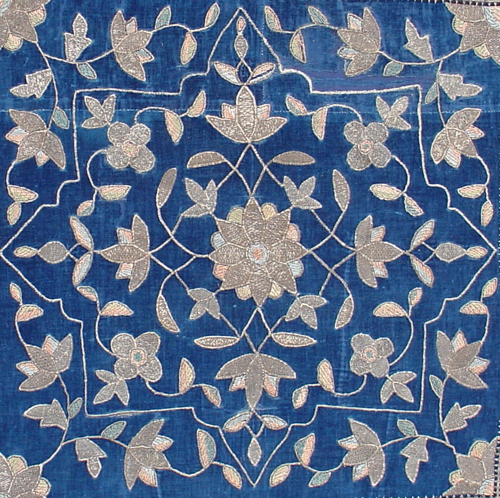 Antique Persian Embroidered Textile