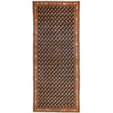 Bidjar Gallery-Sized Carpet with Western Rose Design