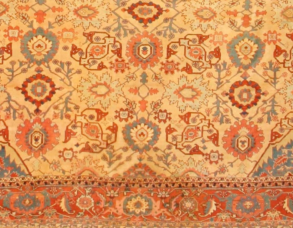 Late 19th Century Serapi 'Heriz' Carpet In Excellent Condition In San Francisco, CA