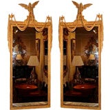 Pair of Swedish neoclassical mirrors