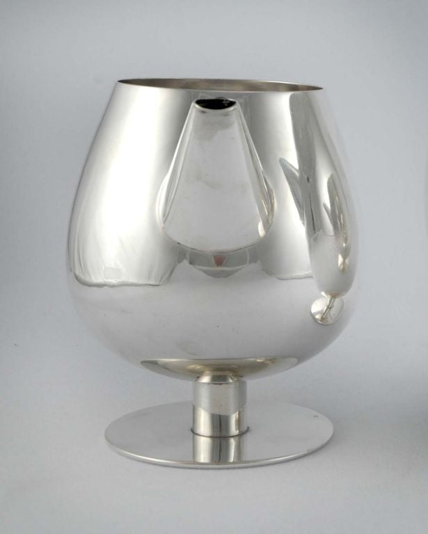 Mexican Spratling Sterling Silver Cocktail Shaker, 1950, Taxco For Sale