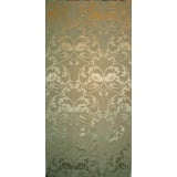 Antique Art Nouveau Celadon Silk Panel