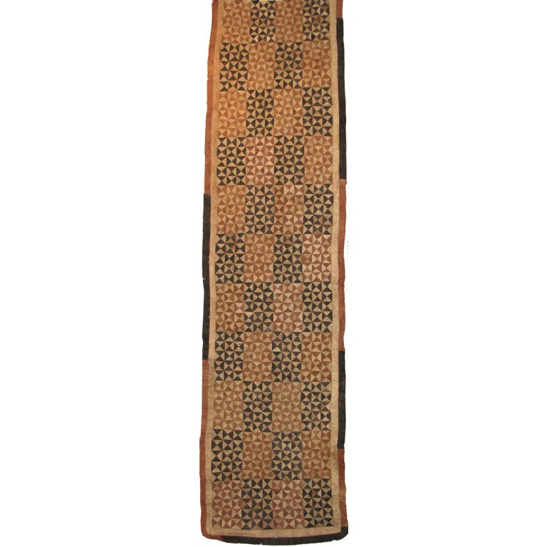 Kuba Bark Cloth Skirt