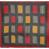 Antique Art Deco Silk Scarf