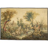 Aubusson Verdure Tapestry Painting