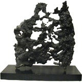 1960
s Iron Spillcast Sculpture