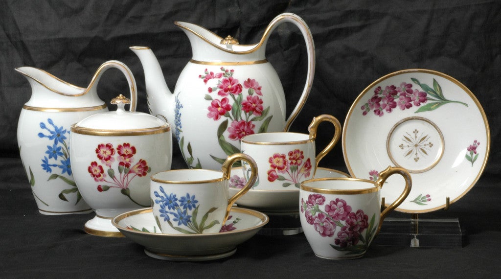 Neo Classic inspired porcelain service