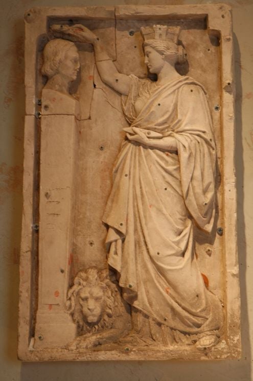 Classic Motif Plaster Plaque