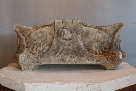 Cast Stone Cache Pot
