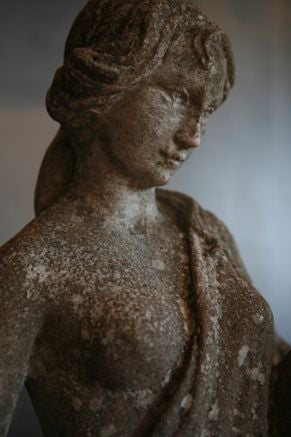 Cast Stone Statue of Woman For Sale 2