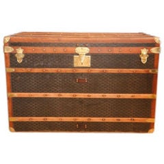 Antique Goyard Steamer Trunk