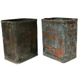Antique Copper Dying Bins