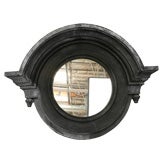 Antique French Dormer Mirror