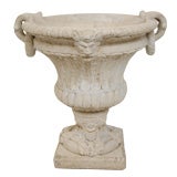 Antique Ram's Head Vase