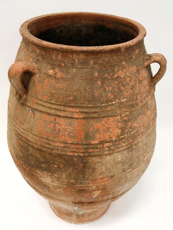Large Antique Olive Urn