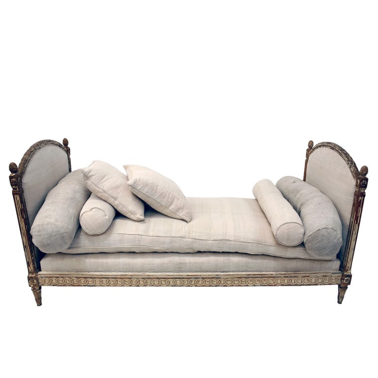 Antique French Louis XVI Daybed