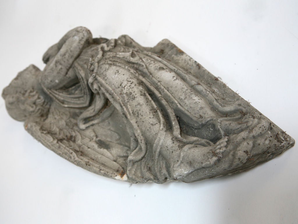 Cast stone Angle Wall Plaque