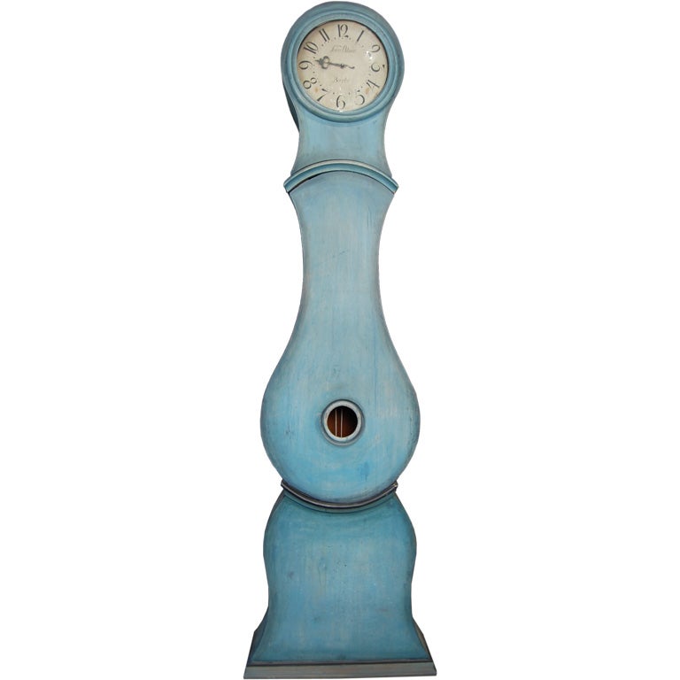 Antique Norwegian Floor Clock
