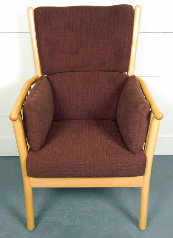 Swedish Mid-Century Modern Lounge Arm Chair