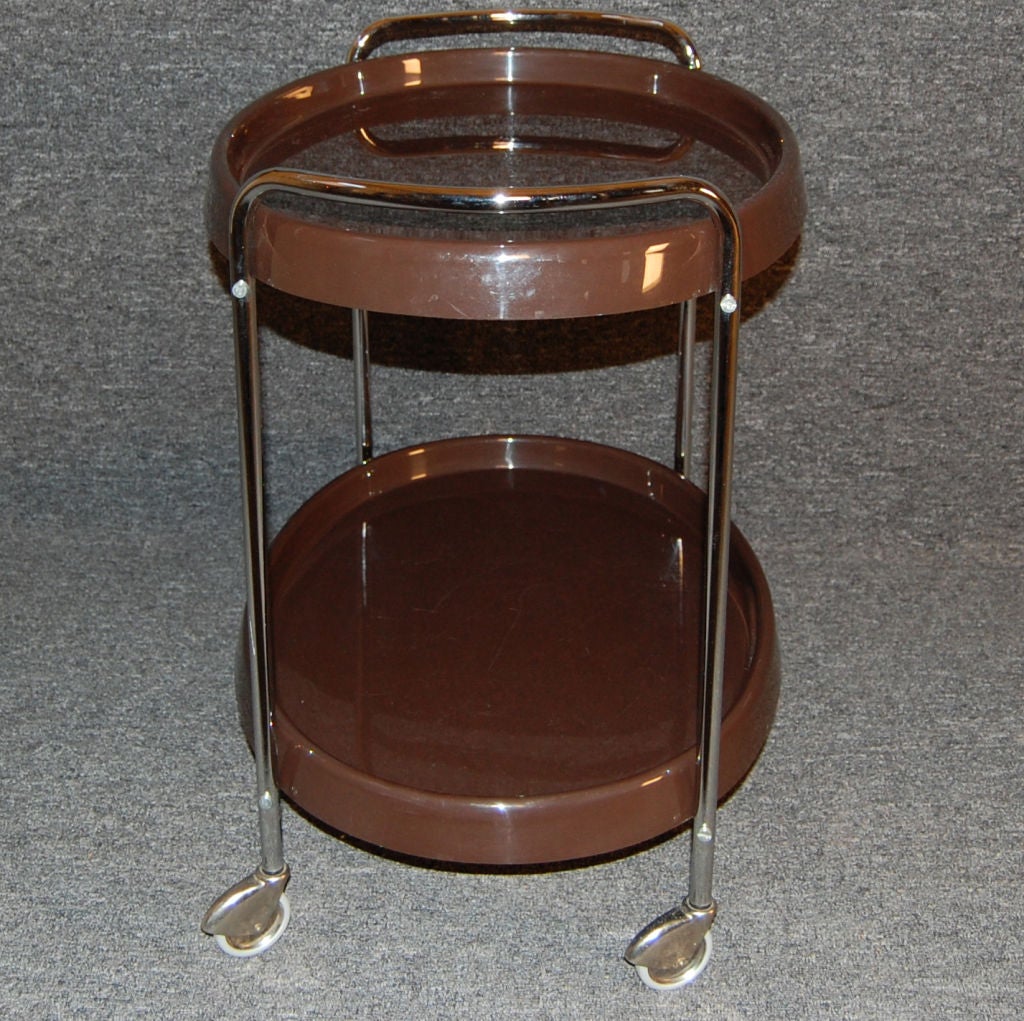 20th Century Swedish Mid-Century Modern Bar / Serving Cart