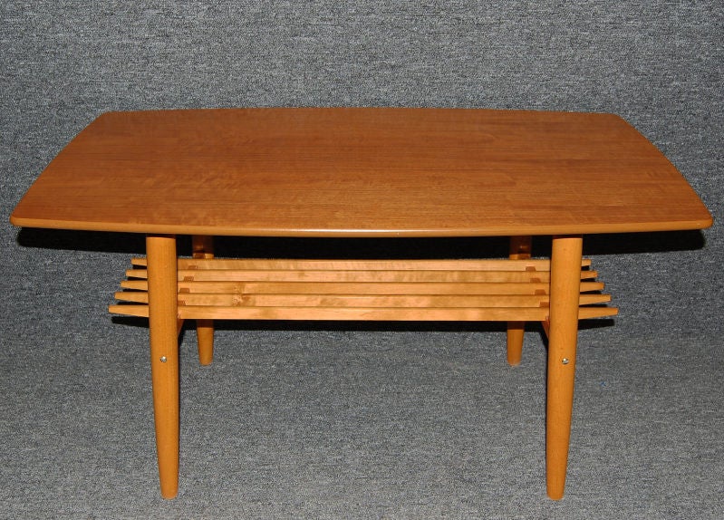 Swedish Mid-Century Modern Teak Coffee or End Table 1