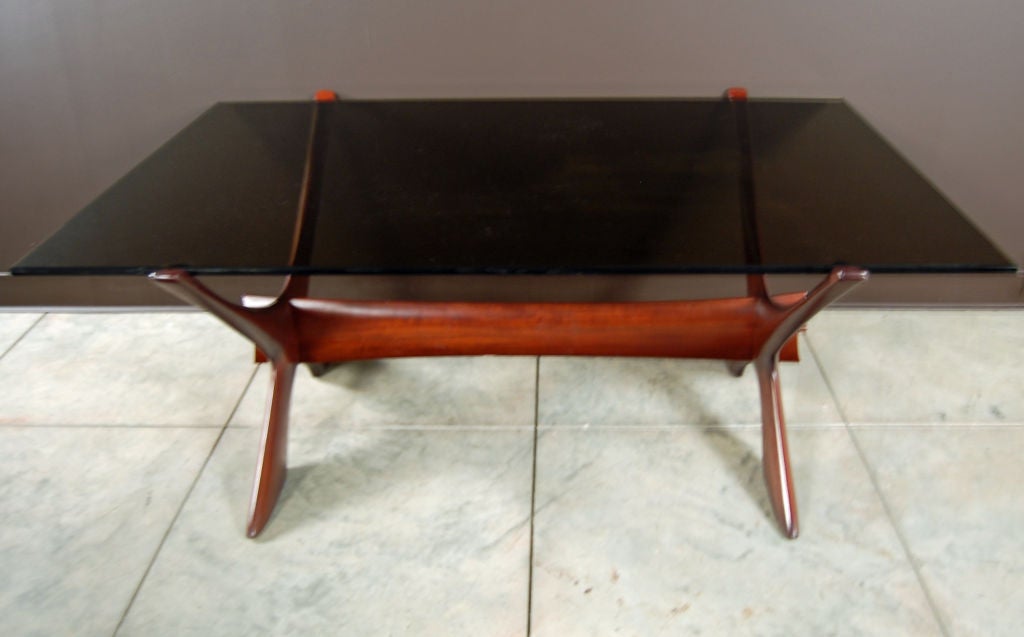 Mid-Century Modern Vintage Danish 1960s Fredrik Schriever-Abeln ''Condor'' Coffee Table For Sale