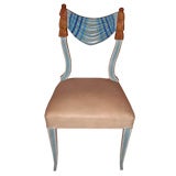 Decorated Drapery Design Chair