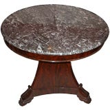 Empire Mahogany Center Table