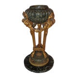19th C. French Marble and Ormolu Incense Burner