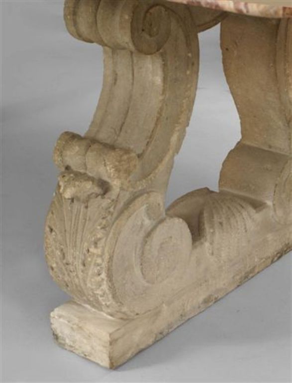 Italian Neo-Classical Style Rectangular Marble Center Table