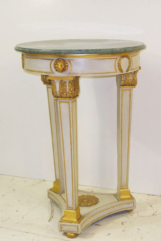 Empire Gilt MT Pedestal/Planter Manner of Jansen