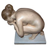 Porcelain Nude Woman - Rosenthal Signed Ernest Wencke