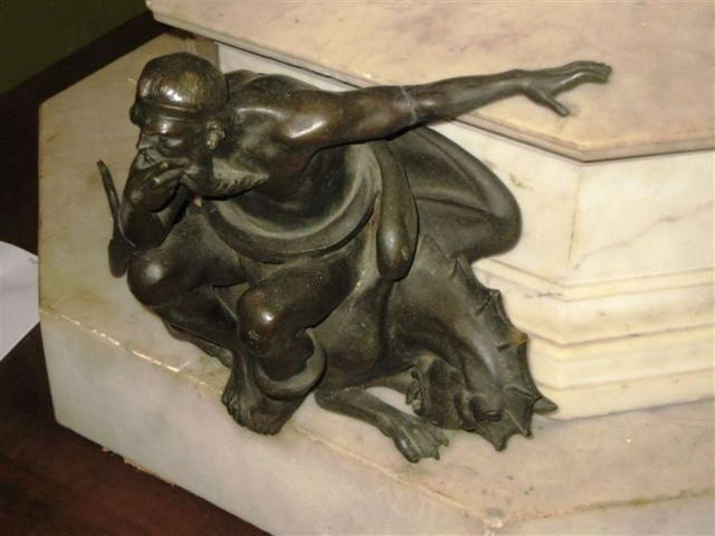Monumento A Dante By Cesare Zocchi 1875-1922