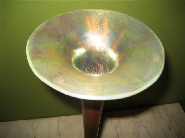 Tiffany Favrille Glass Tulip Vase