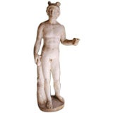 Carrera Marble Figure Male Nude