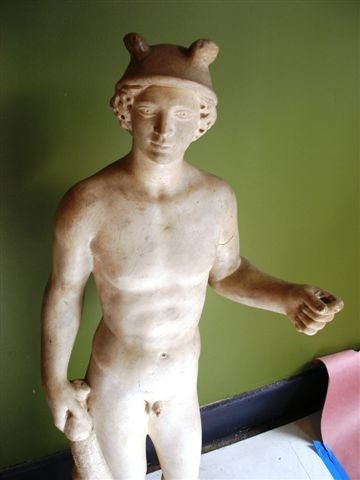 Carrera Marble Figure Male Nude
