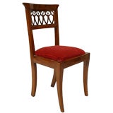 Set of Eight Continental Baltic Mahogany Side Chairs