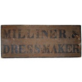 Antique Milliner & Dressmaker