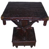 Rustic Bark Table