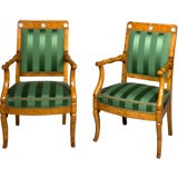 Suite of Four French Charles X Period Fauteuils