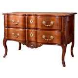 French Régence, Walnut, Two-Drawer Commode