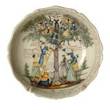 French Faïence Bowl from Nevers