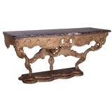 Used German Régence, Giltwood Console