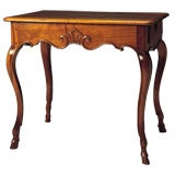 Antique French Régence Period, Light Walnut Table