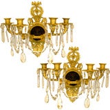Pair of French, Empire Period Sconces